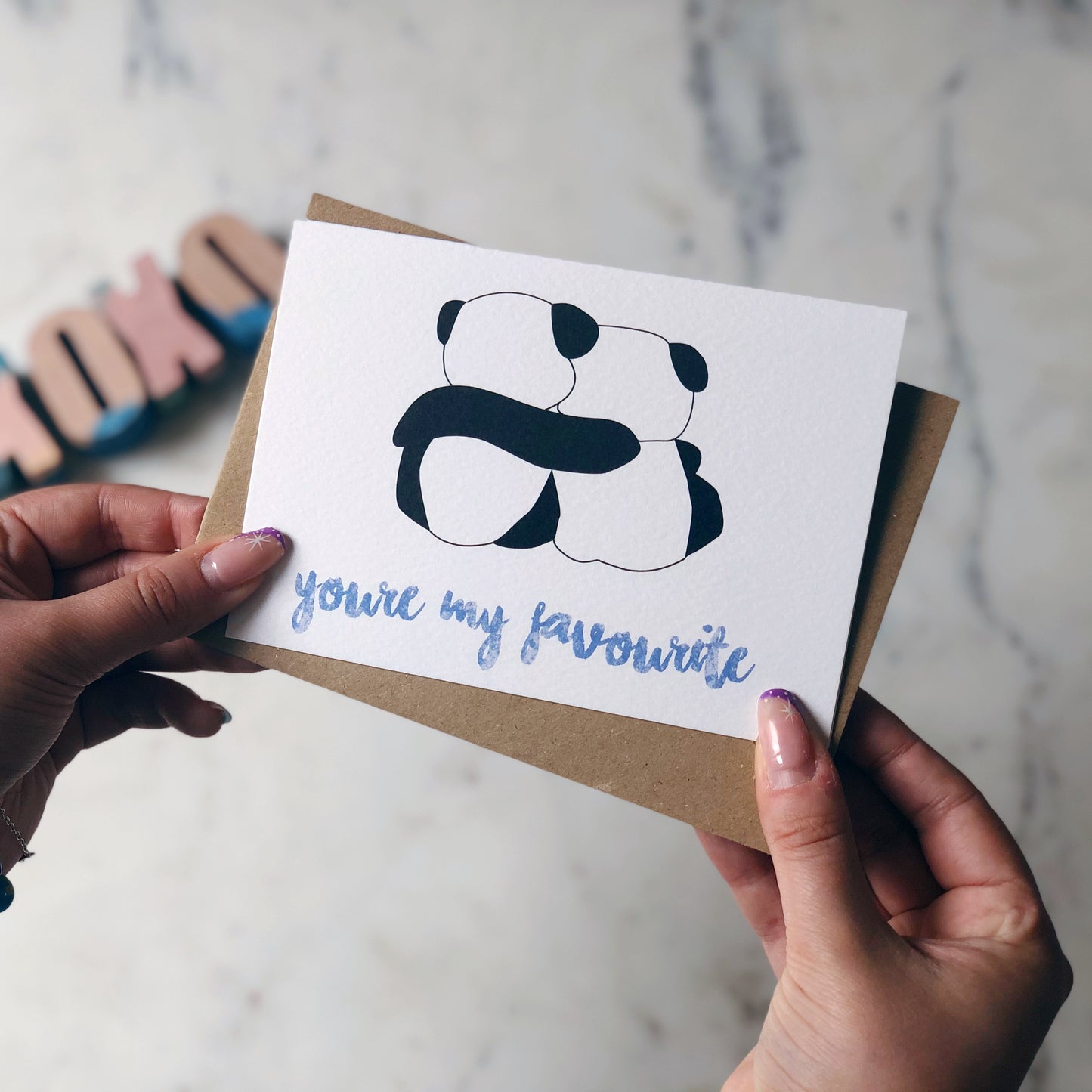 You're My Favourite No Bows Card