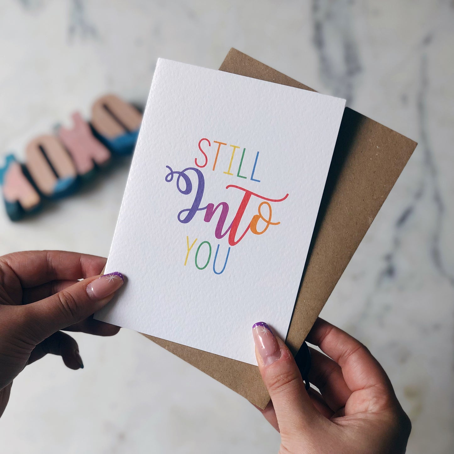 Still Into You Card
