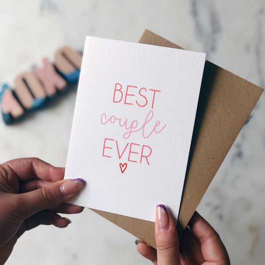 Best Couple Ever Card