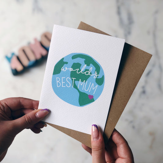 World's Best Mum Card