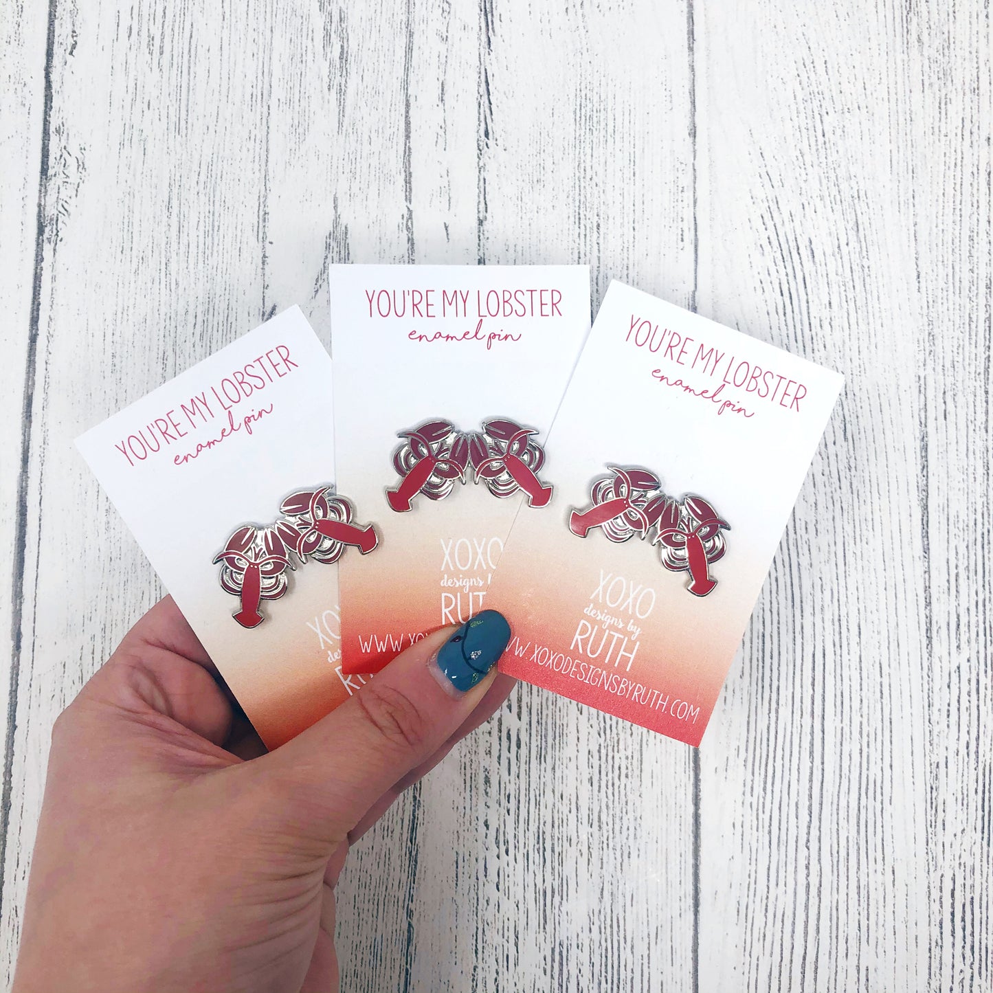 You're My Lobster Enamel Pin