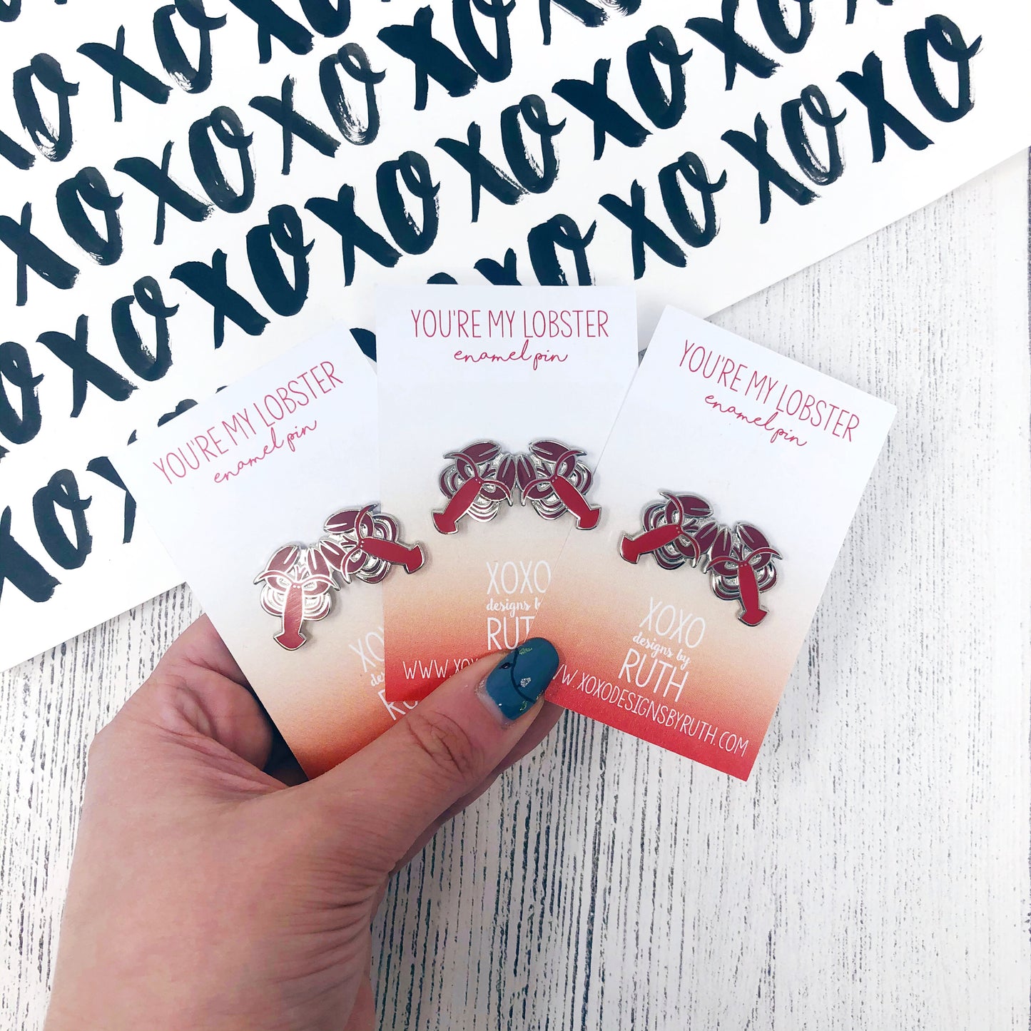 You're My Lobster Enamel Pin