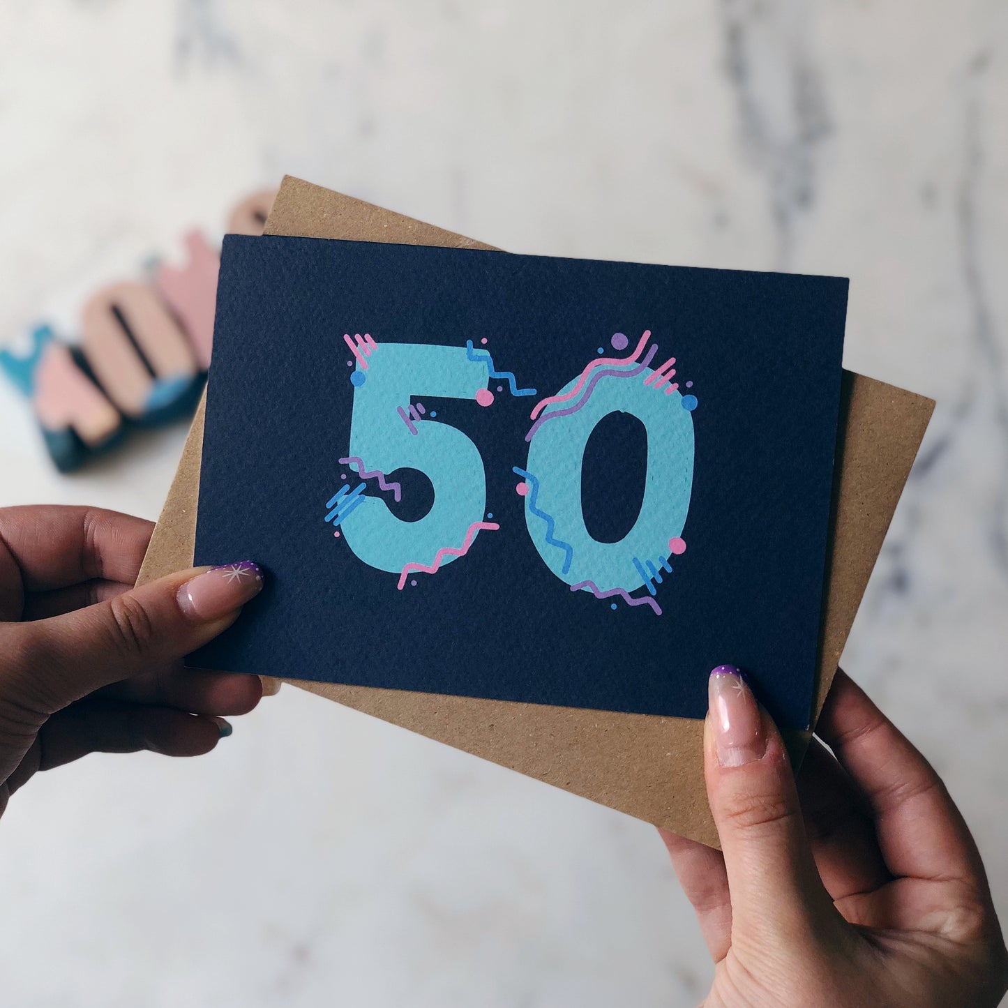 50th Birthday Card