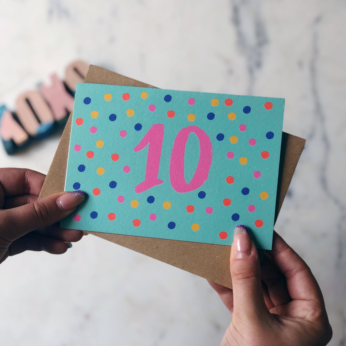 10th Birthday Card