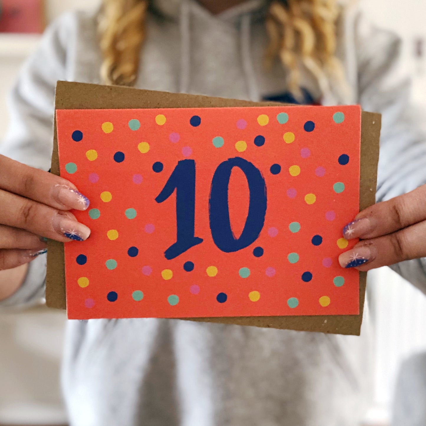 10th Birthday Card