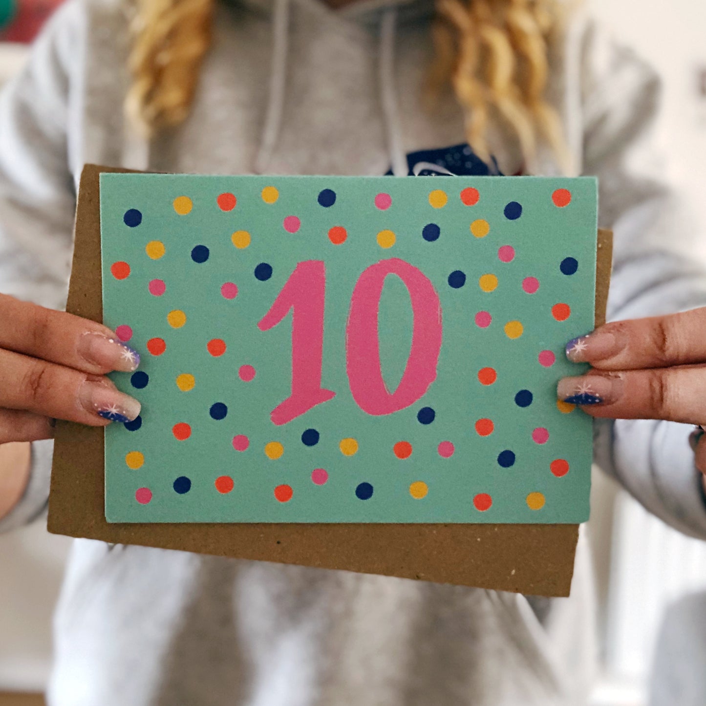 10th Birthday Card