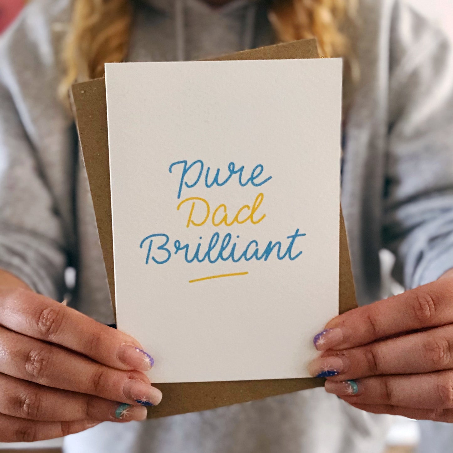 Pure Dad Brilliant Card