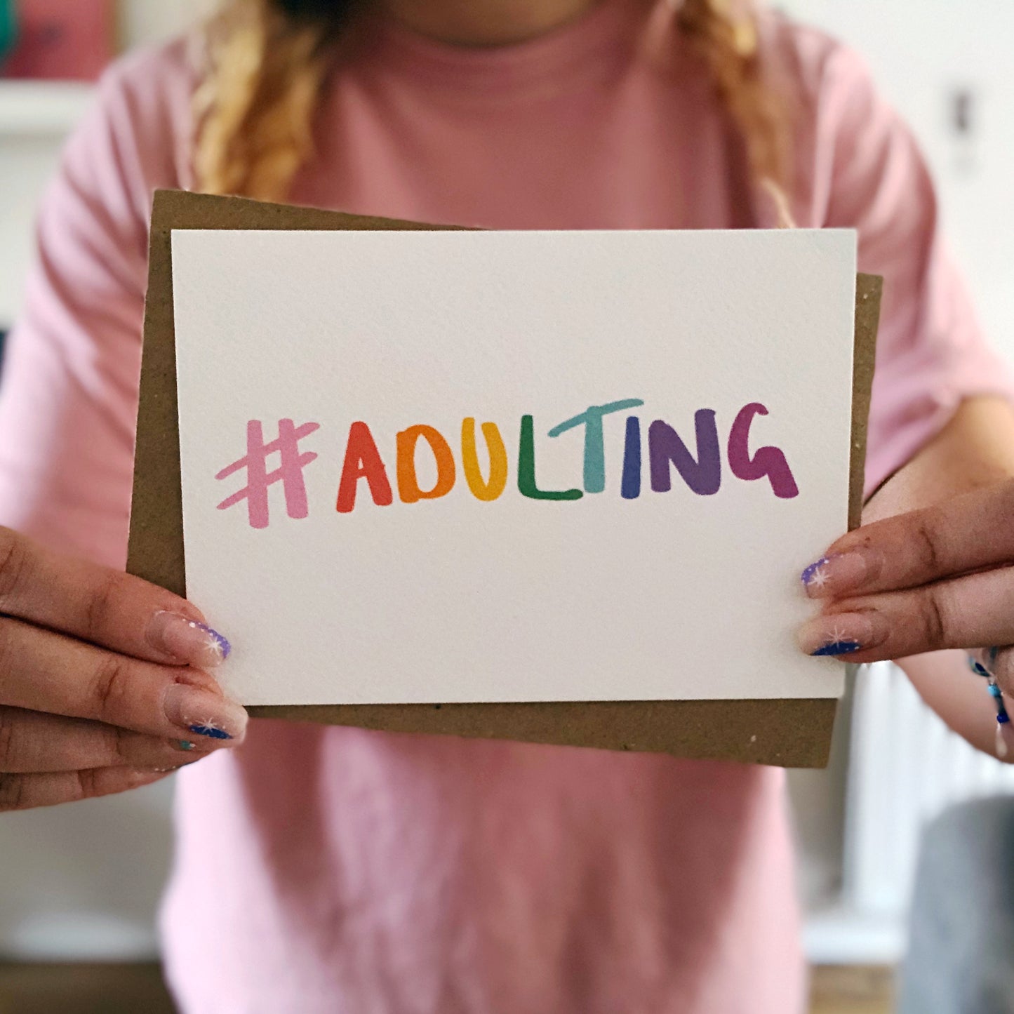 #adulting Card