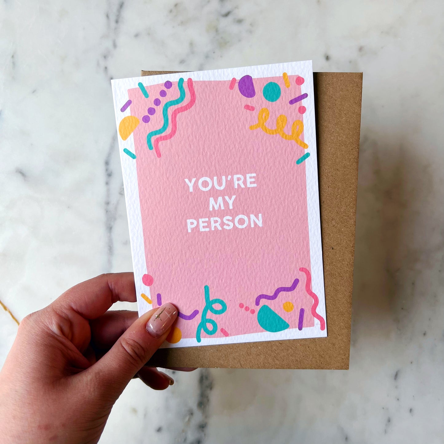 You're My Person Card