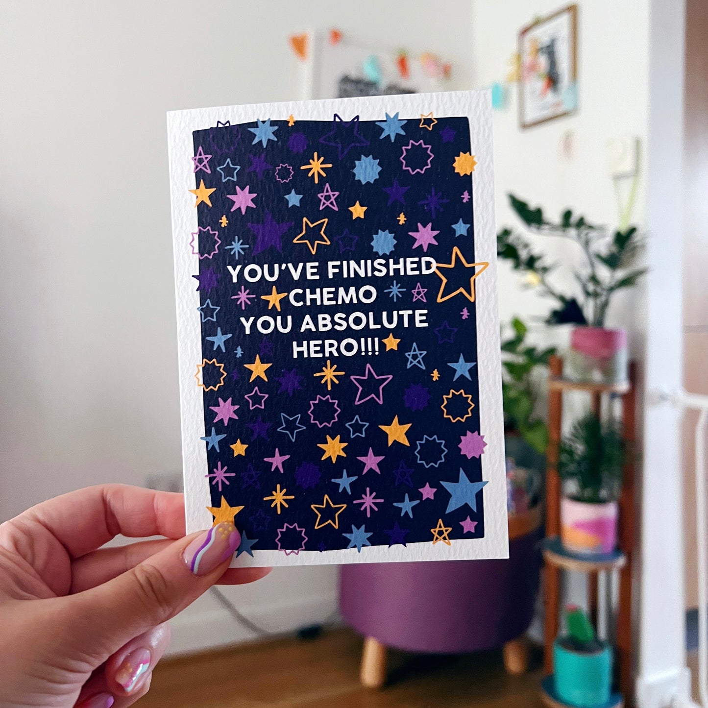 You've Finished Chemo, You Absolute Hero! Card