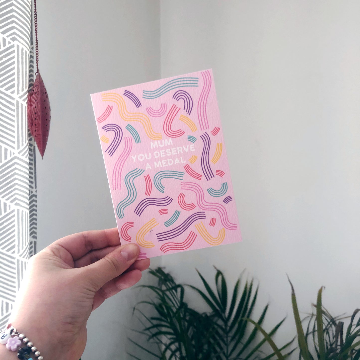 Mum You Deserve A Medal Card