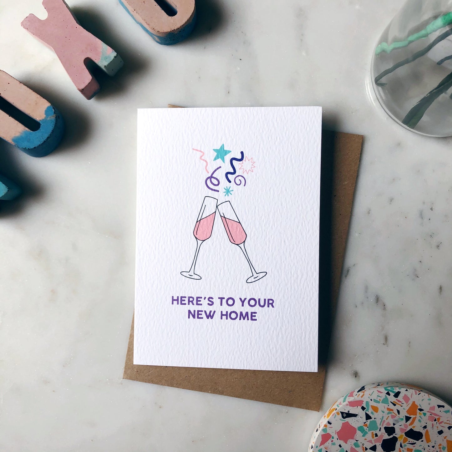 Here's To Your New Home Card