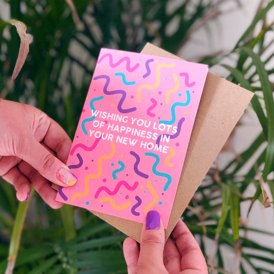Wishing You Lots Of Happiness In Your New Home Card