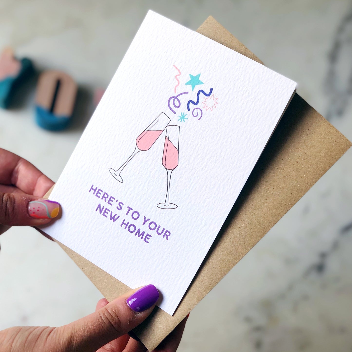 Here's To Your New Home Card