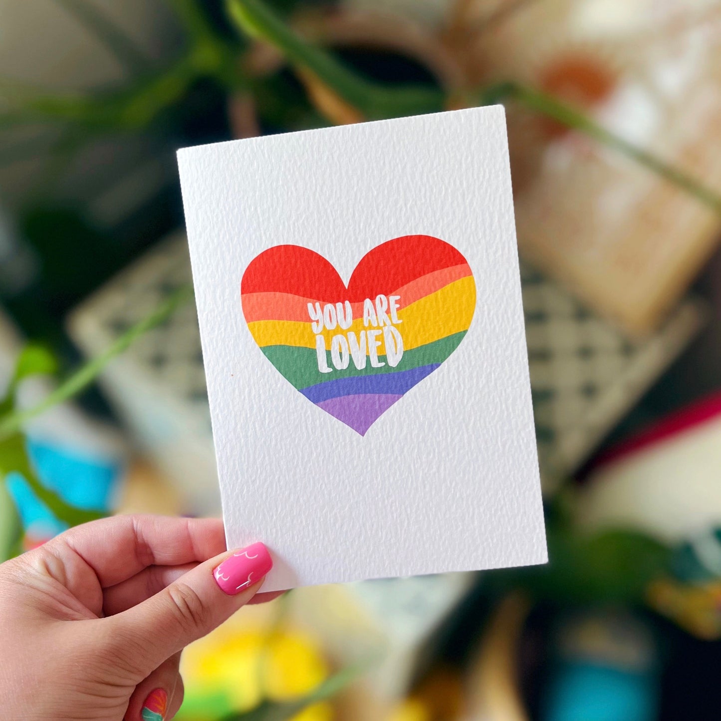 Charity Pride 'You Are Loved' Card