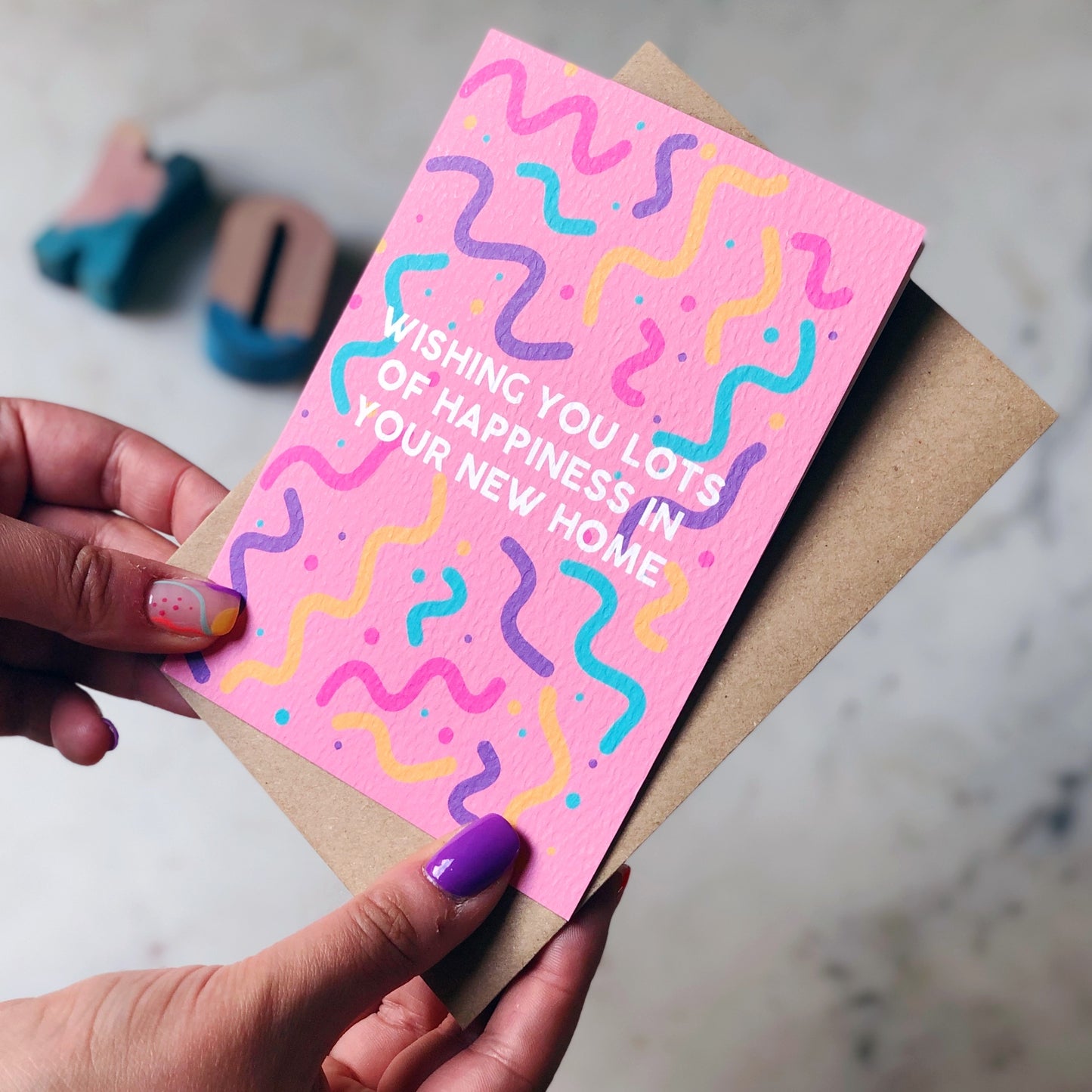 Wishing You Lots Of Happiness In Your New Home Card