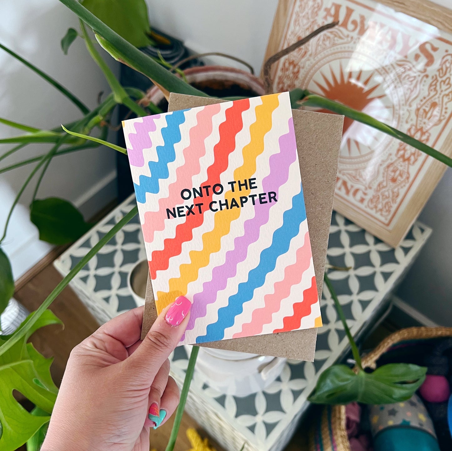 Onto The Next Chapter Card