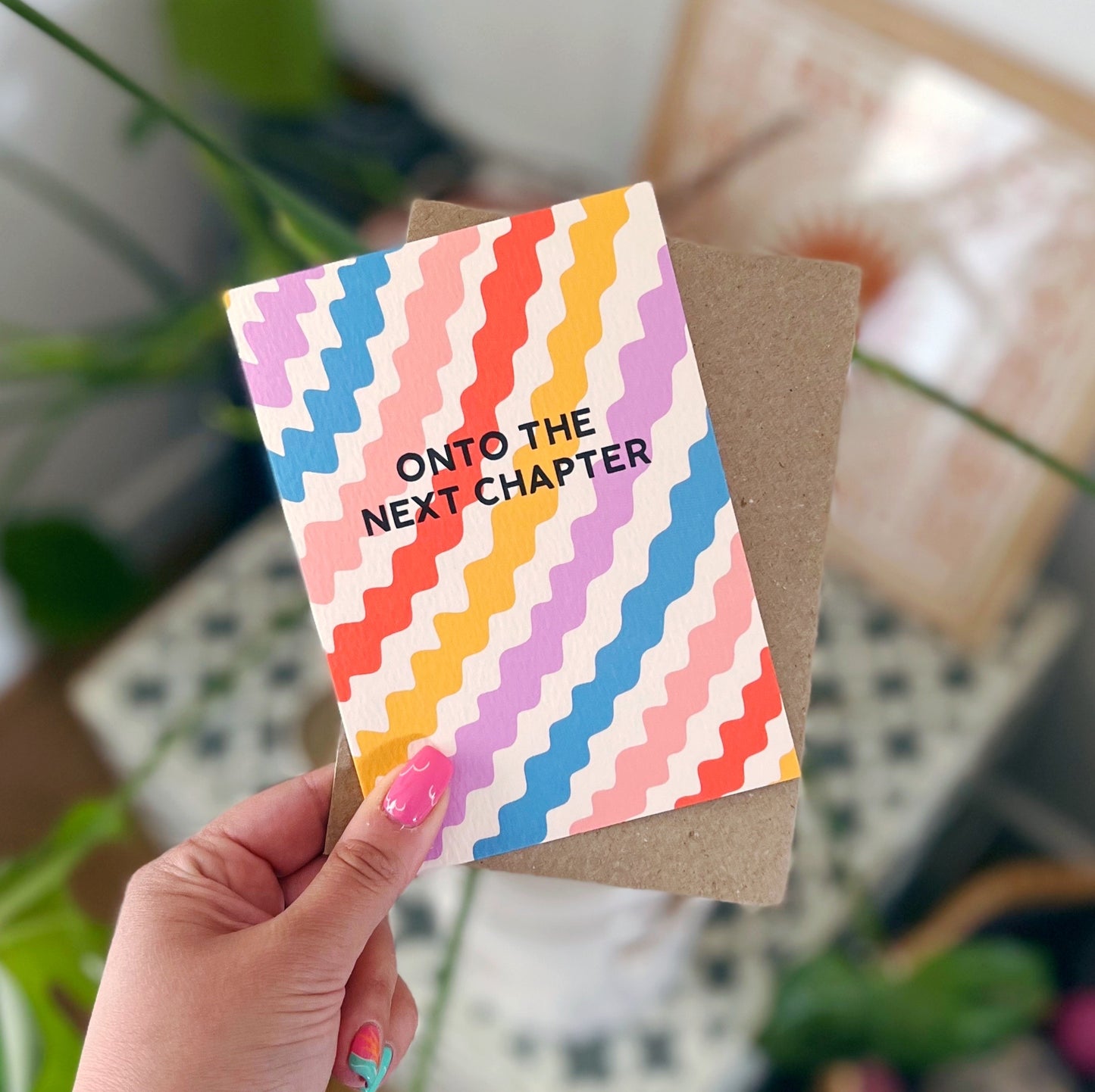 Onto The Next Chapter Card