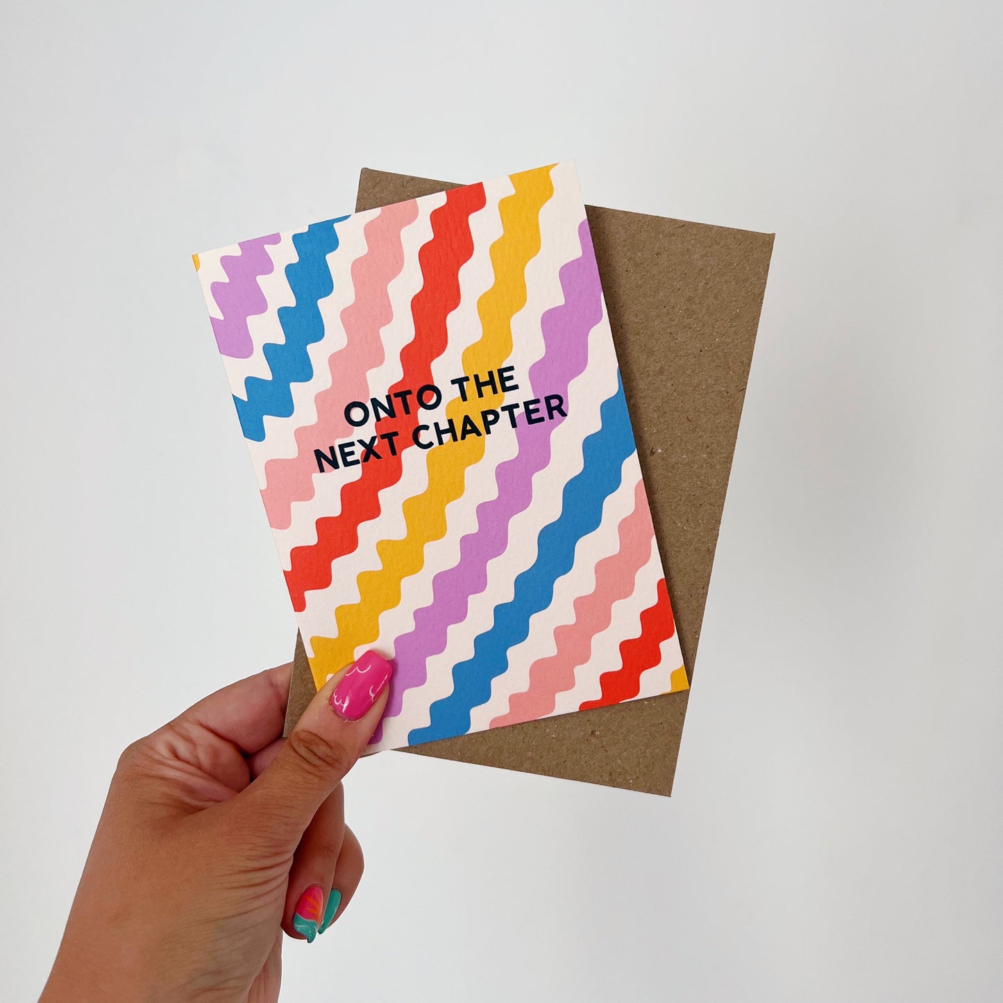 Onto The Next Chapter Card