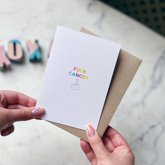 Fuck Cancer Card