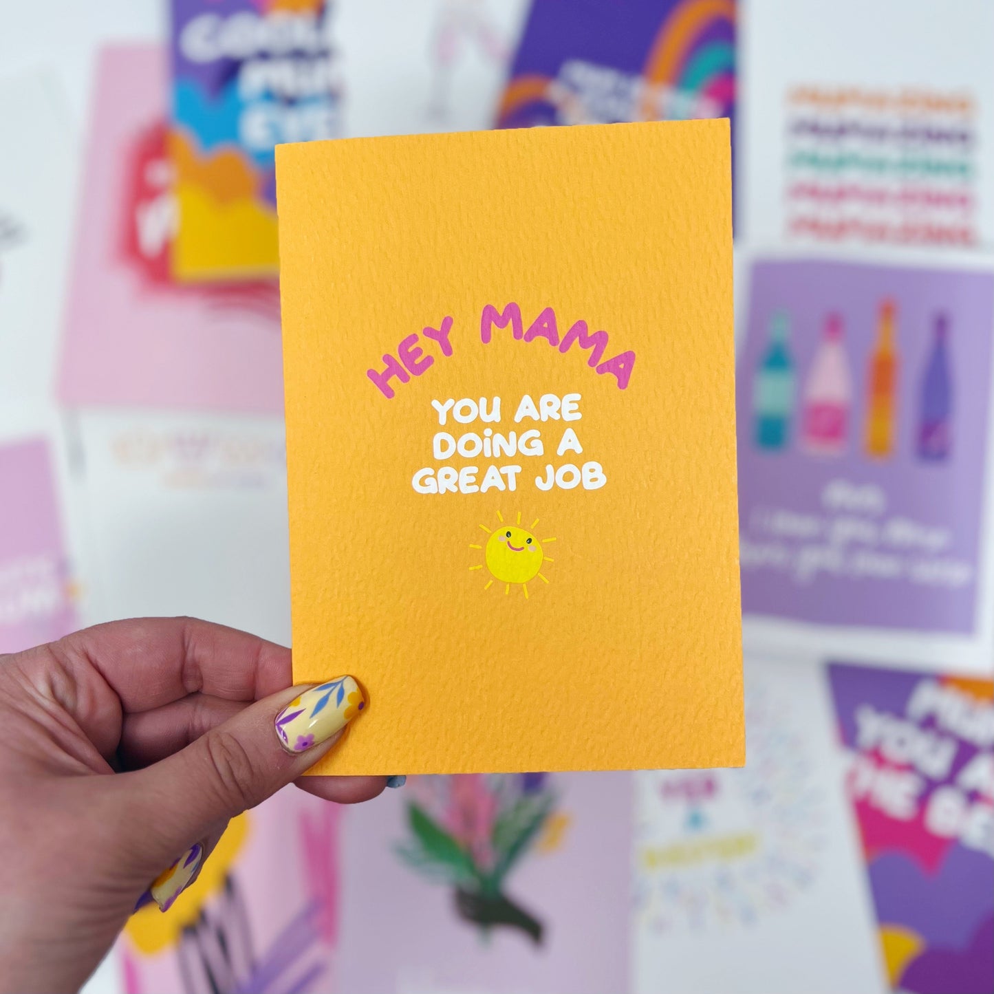 Hey Mama You Are Doing A Great Job Card