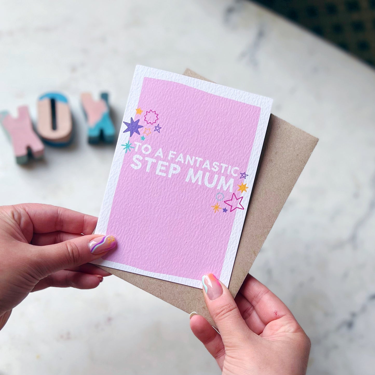 To A Fantastic Step Mum Card
