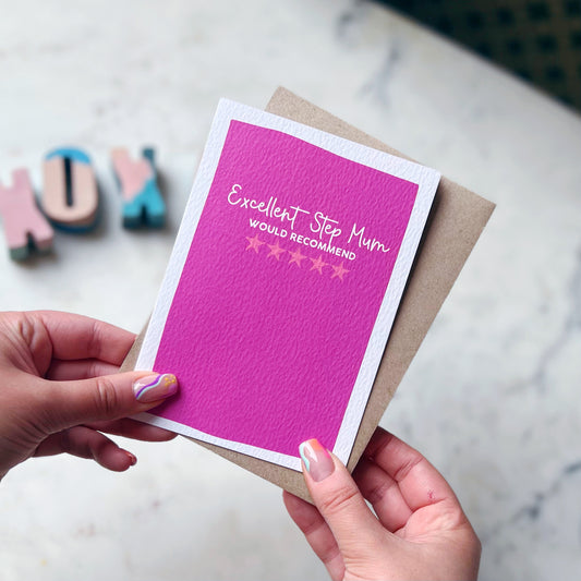 Excellent Step Mum Card