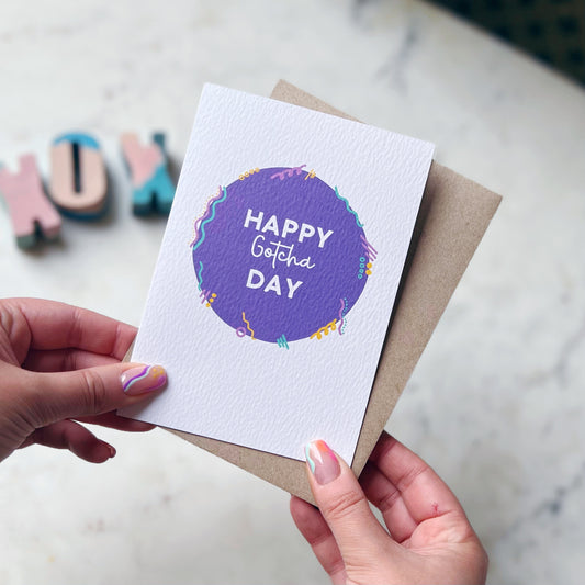 Happy Gotcha Day Card