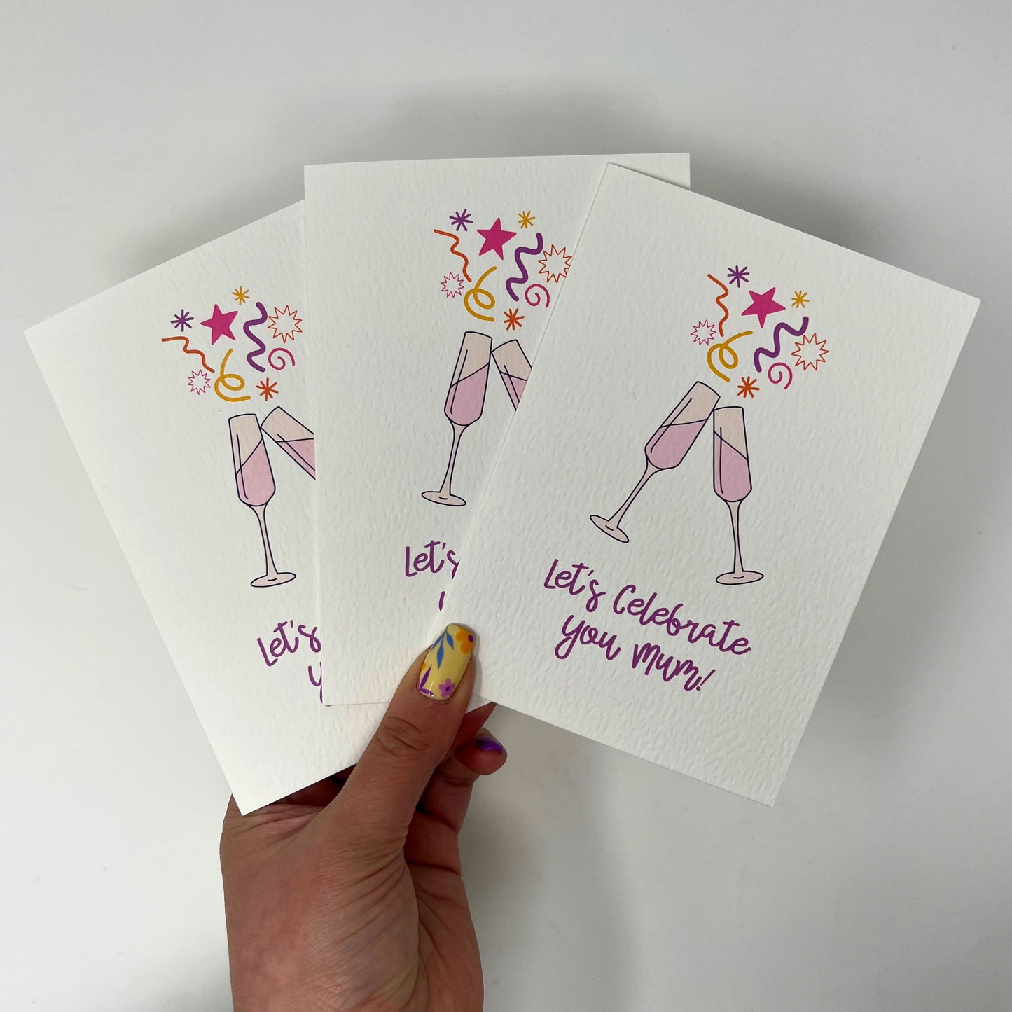 Let's Celebrate You Mum Card