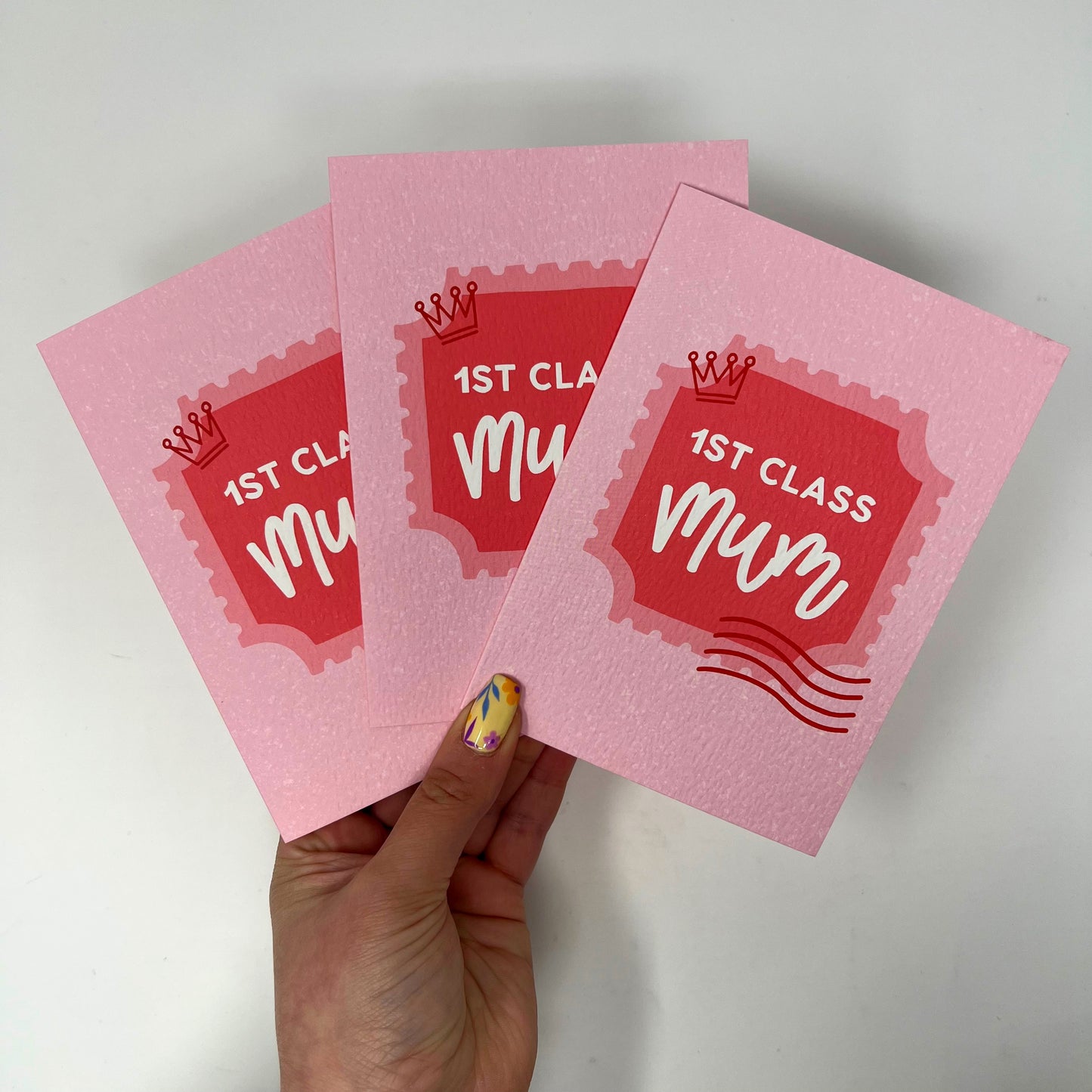 First Class Mum Card