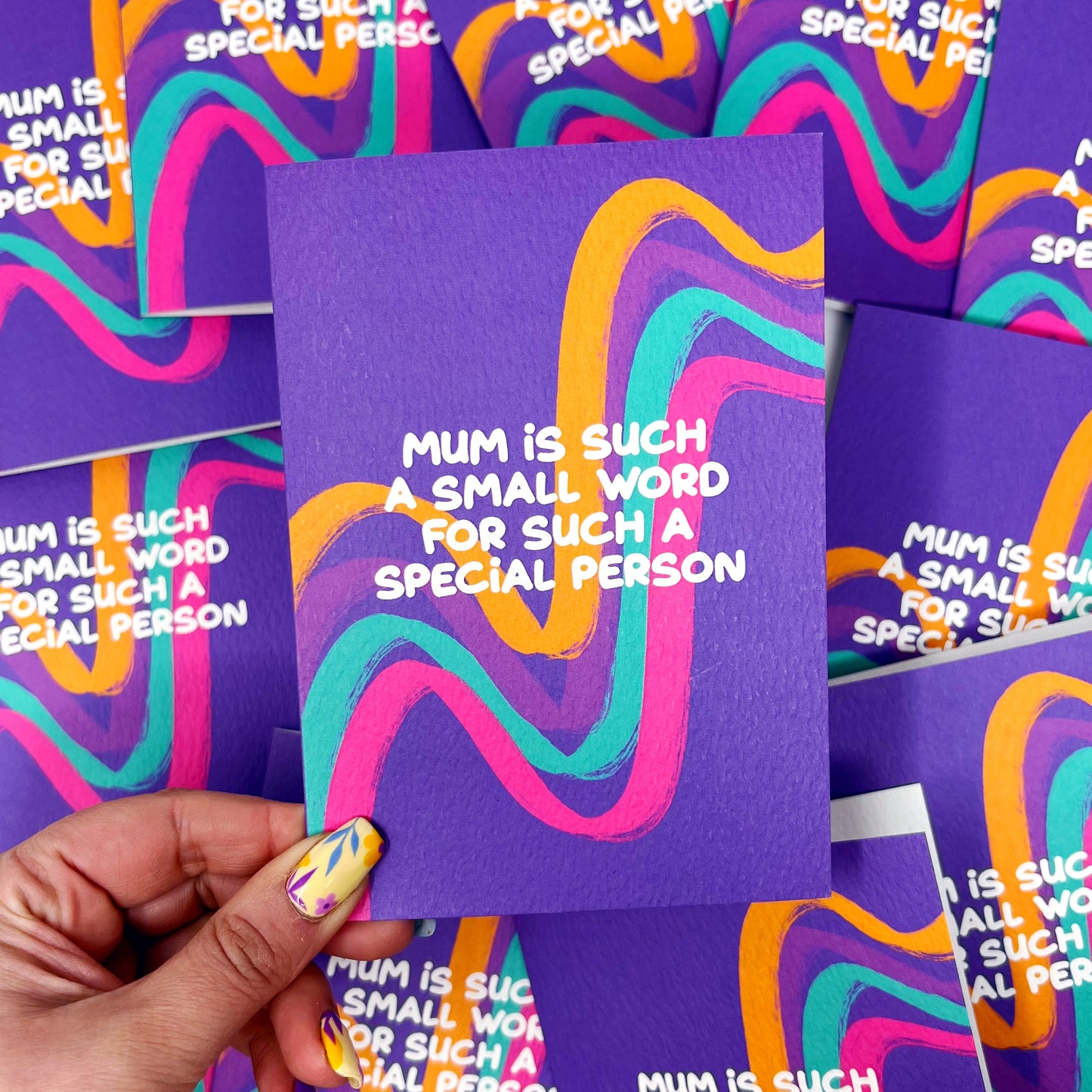 Mum Is Such A Small Word For Such A Special Person Card