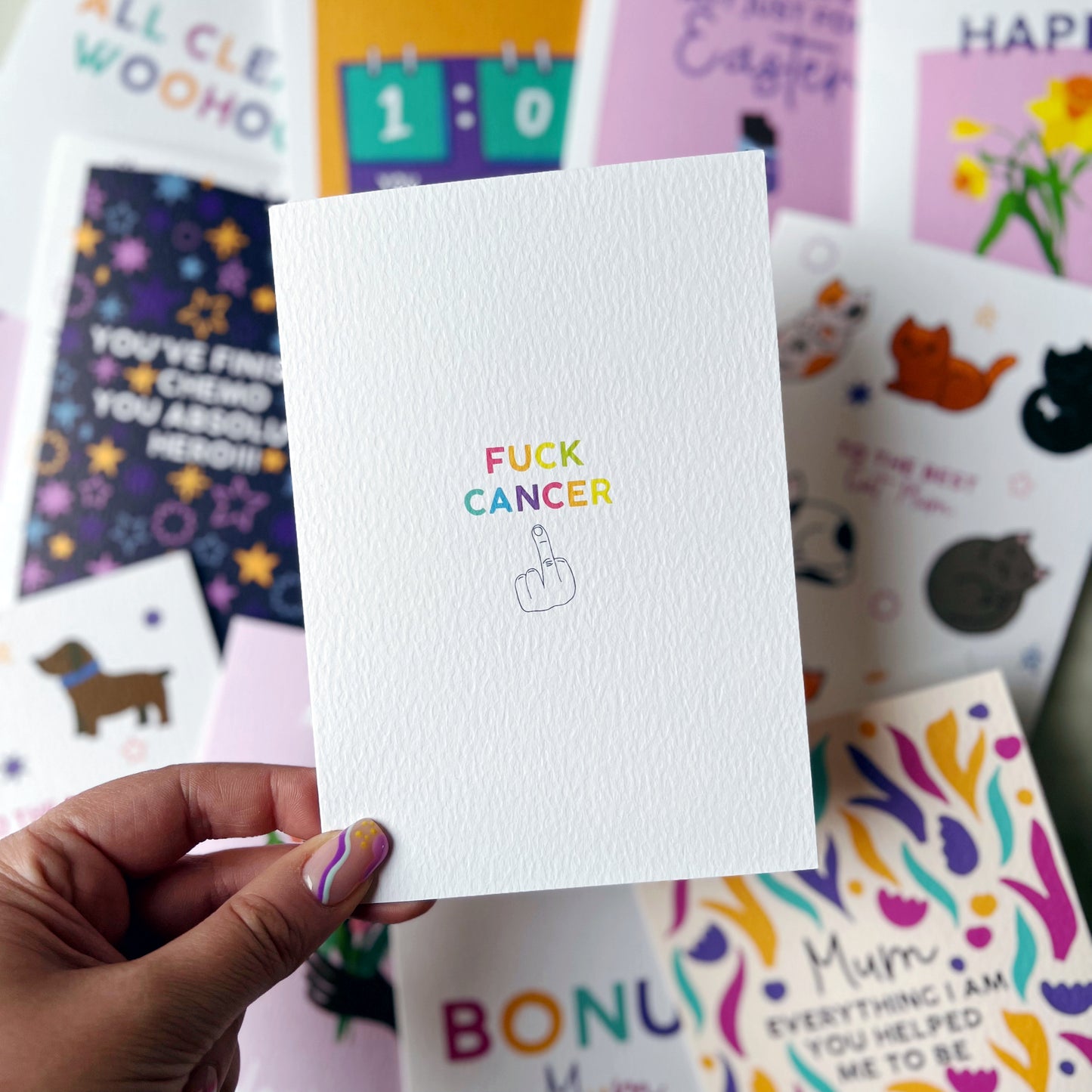 Fuck Cancer Card