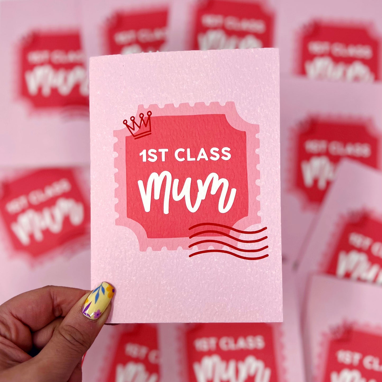 First Class Mum Card