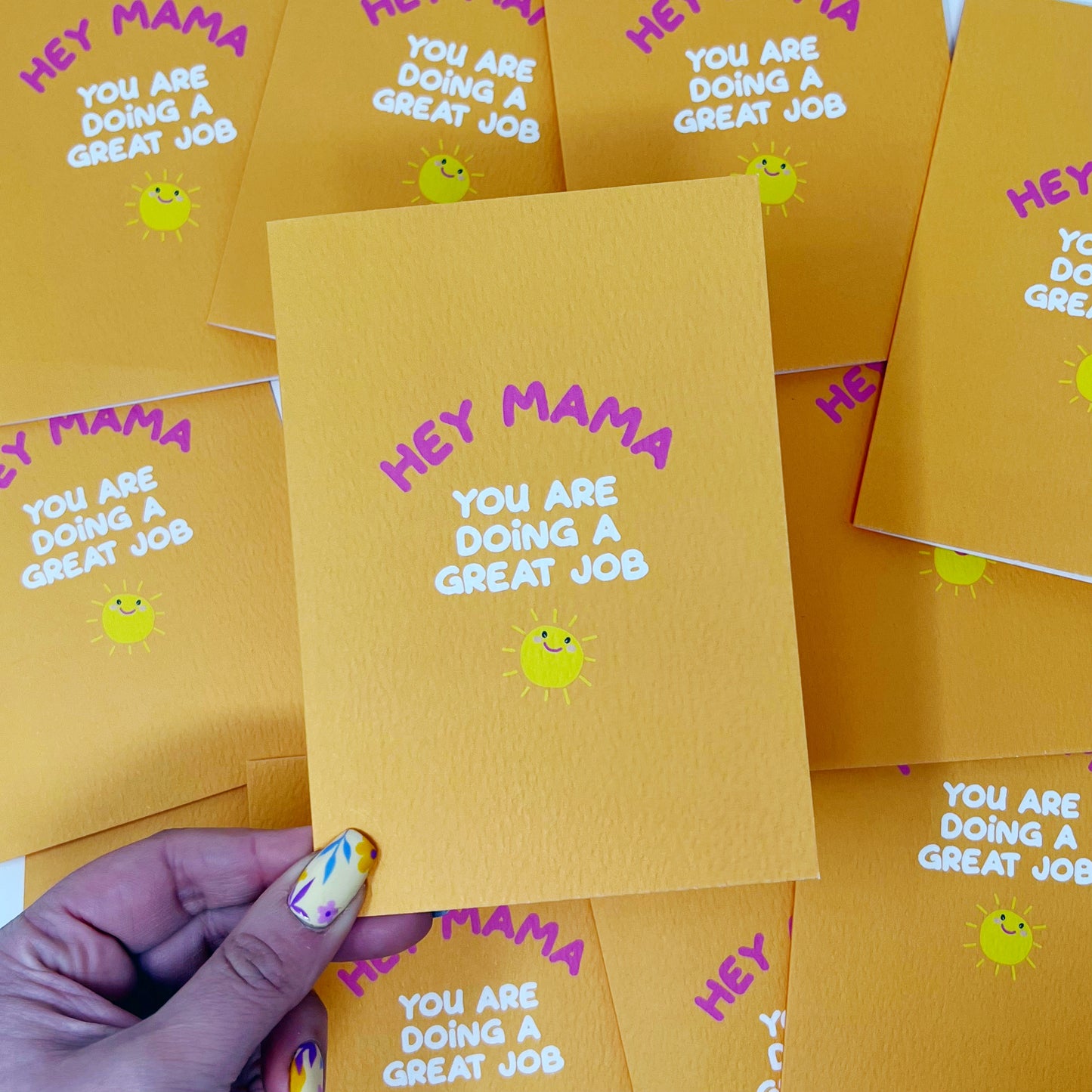 Hey Mama You Are Doing A Great Job Card