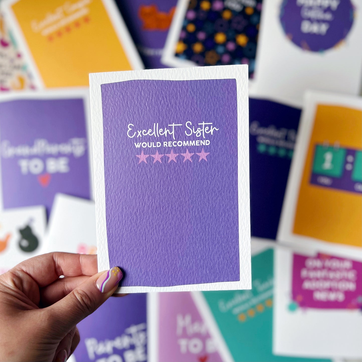 Excellent Sister Would Recommend Card