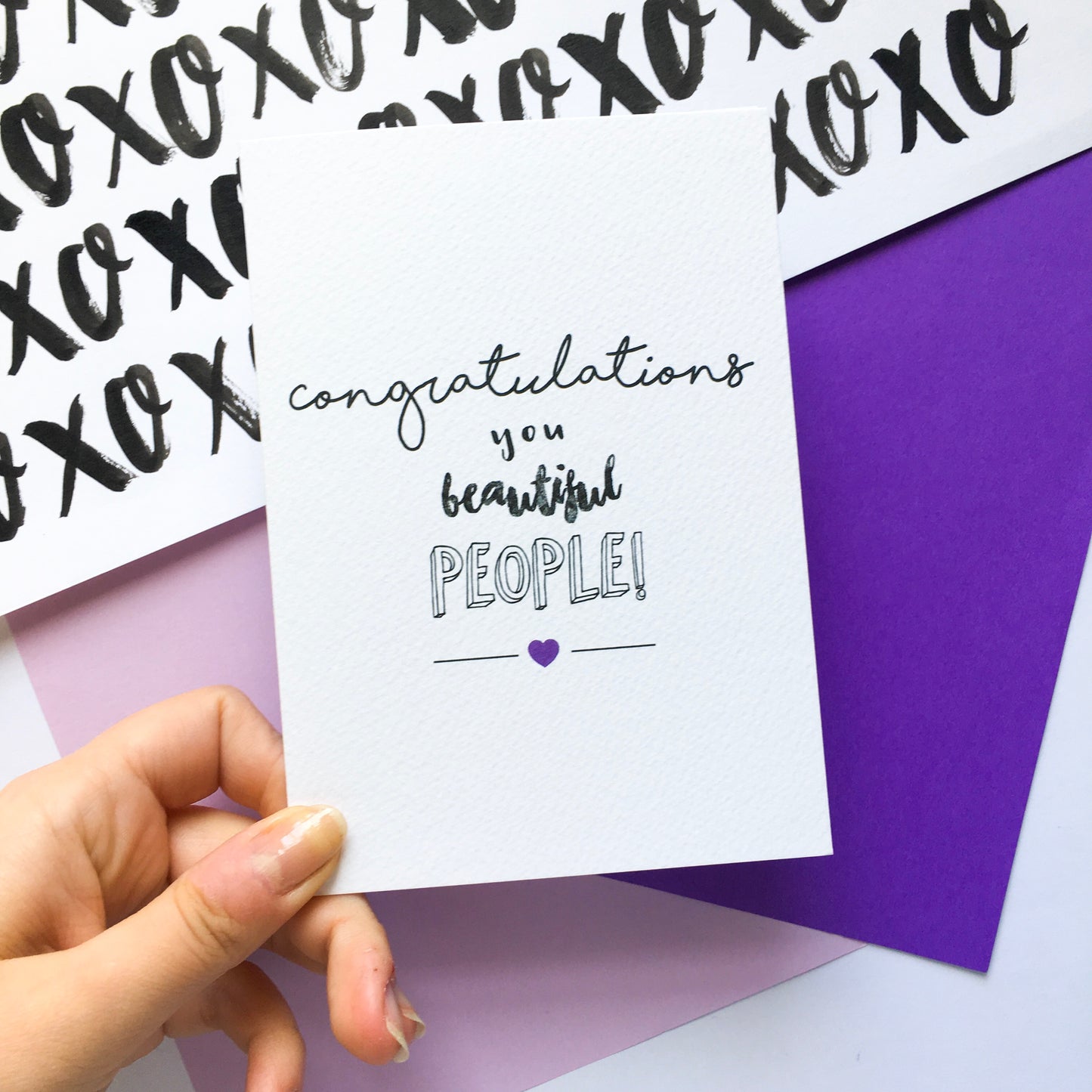 Congratulations You Beautiful People Card