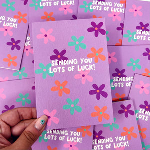 Sending You Lots of Luck Card