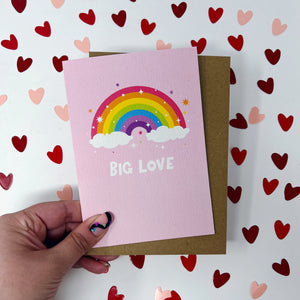 Big Love Rainbow Card