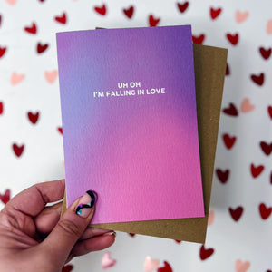 Uh Oh I'm Falling In Love 'Labyrinth' Card