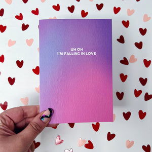 Uh Oh I'm Falling In Love 'Labyrinth' Card