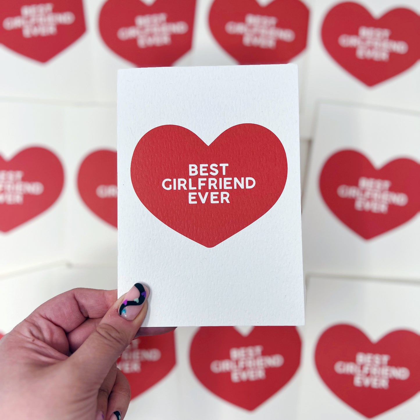 Best Girlfriend Ever Card