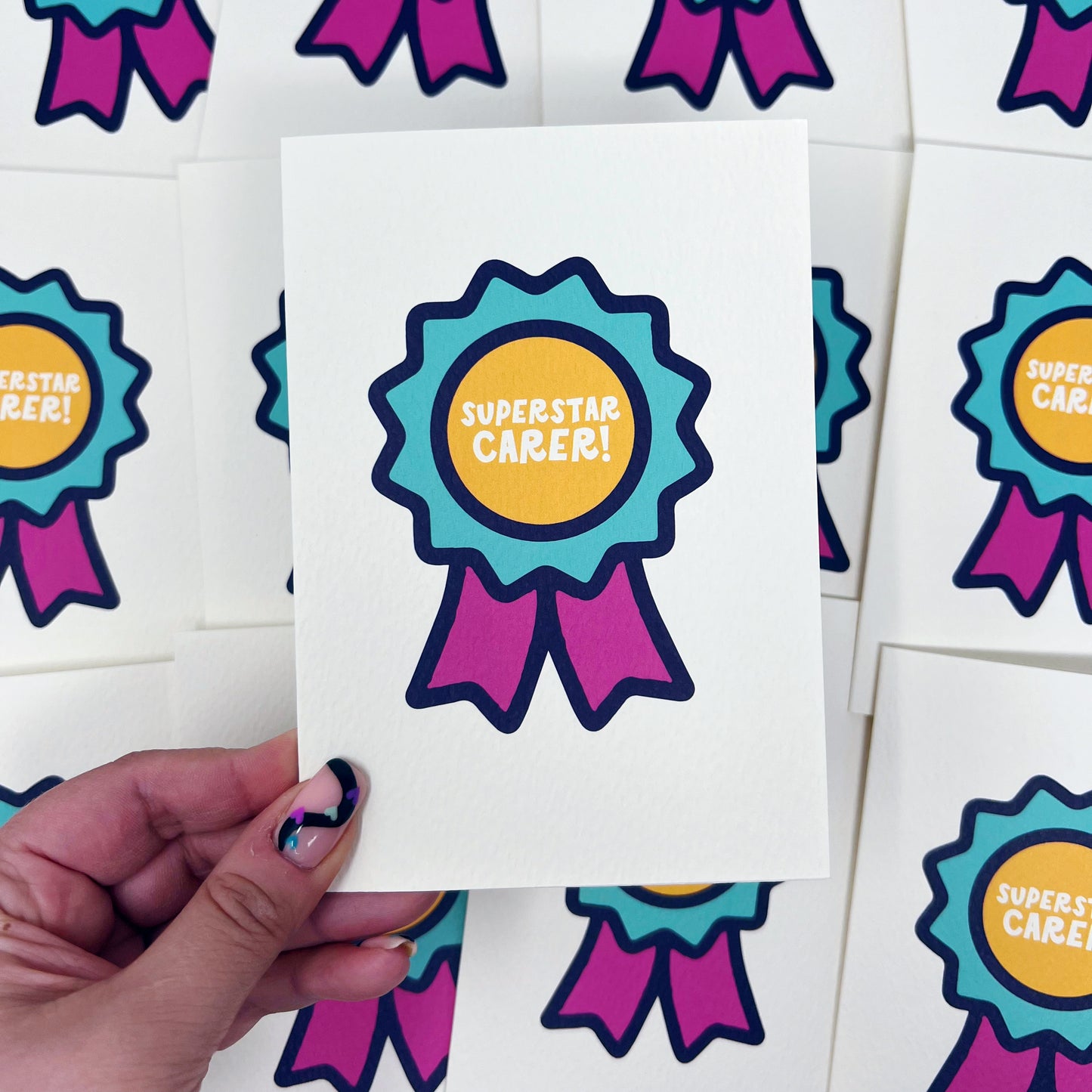 Superstar Carer Card
