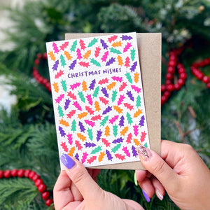 Charity Christmas Card Pack of 6 'Christmas Trees'