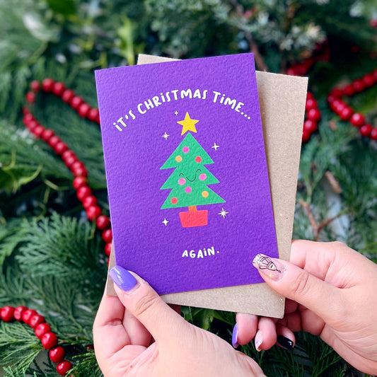 Christmas 'It's Christmas Time...Again' Card