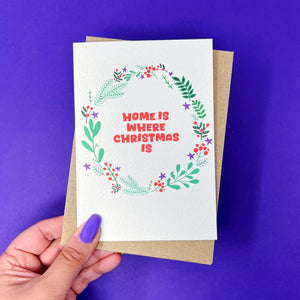 Charity 'Home Is Where Christmas Is' Card