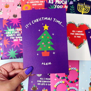 Charity 'It's Christmas Time...Again' Card