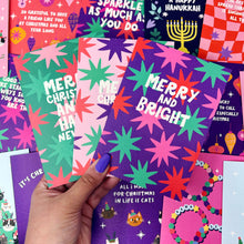 Charity Christmas Card Pack of 6 'Christmas Stars'