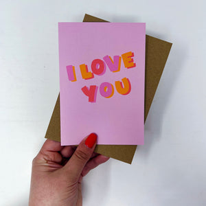 I Love You Card