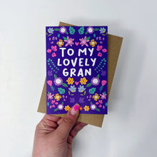 To My Lovely Gran Card