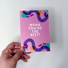 Nana You're The Best! Card